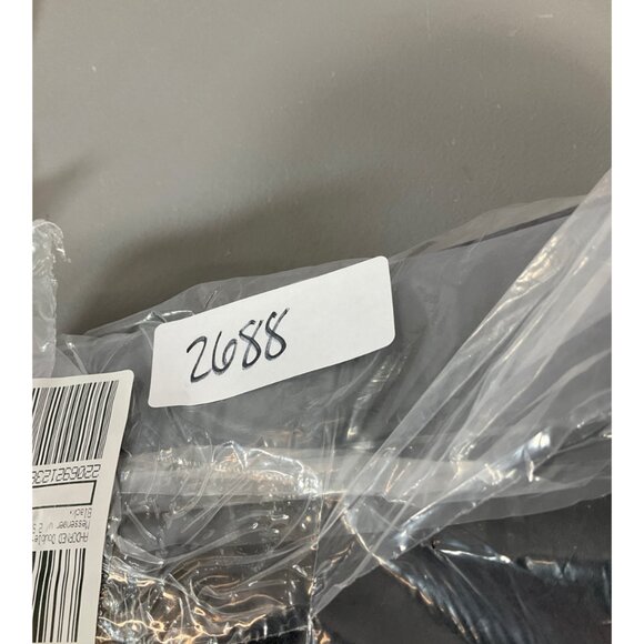 ahdorned Women's Black Messenger Bag with Adjustable Straps and Bonus Pouch, Dua - Picture 8 of 8